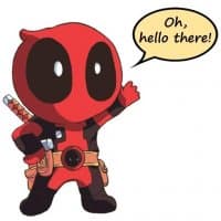«DeadPool» sticker set