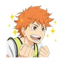 «Let’s Haikyuu!!» sticker set