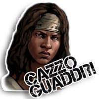 «Twdroadtosurvival» sticker set