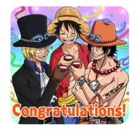 «One Piece @Tikelku» sticker set