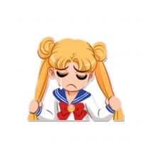 «SailorMoon» sticker set