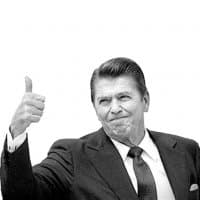 «Reagan» sticker set