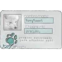«Foxytoons» sticker set