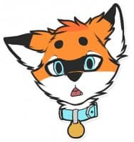 «WeirFoxcoon» sticker set