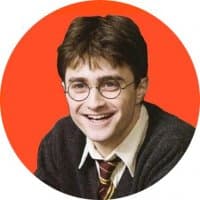 «harry potter world» sticker set