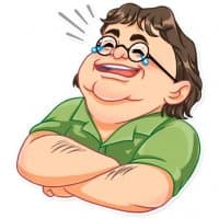 «Gabe Newell» sticker set