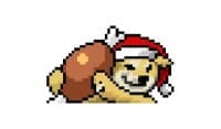 «lihkgdogxmas» sticker set