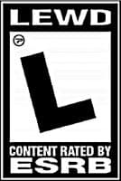 «Lewd» sticker set
