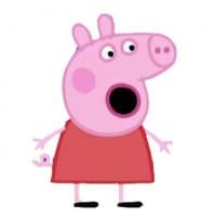 «Peppa Pig» sticker set