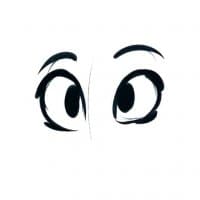 «eyes» sticker set