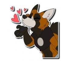 «Fuchs» sticker set