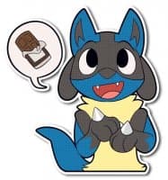 «Lucario» sticker set