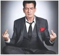 «CharlieSheen» sticker set