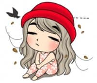 «Lala» sticker set