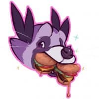 «WereBearcat» sticker set