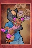 «daddy pack abdl» sticker set