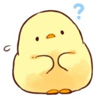 «Soft and cute chick(summer) @Nekosticker» sticker set