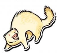 «Simply Ferrets» sticker set