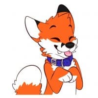 «Party Fox Stickers» sticker set