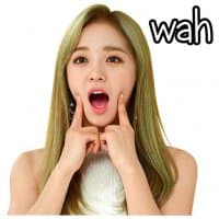 «Jiew – Sejeong» sticker set