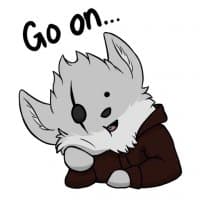 «Kampferwolf Emotes» sticker set