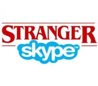 «Stranger Skype» sticker set