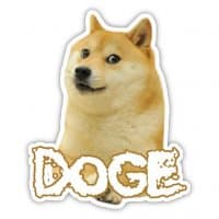 «Doge» sticker set