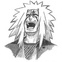 «Jiraiya» sticker set