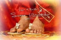«Paramahamsa Vishwananda’s feet» sticker set