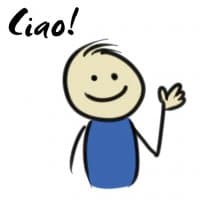 «Qonshu – Italian» sticker set