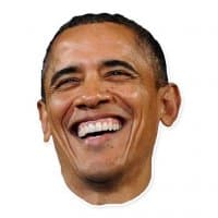 «Obama» sticker set
