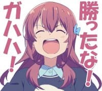 «Girlish Number» sticker set