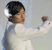 « Lee Min Ho » sticker set