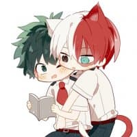 «TodoDeku» sticker set