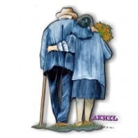 «Couple love» sticker set