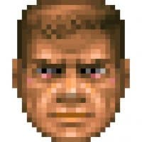 «Doomguy» sticker set