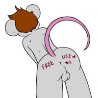 «Naughtymaus» sticker set