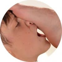 «men foot» sticker set