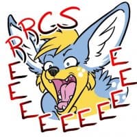 «Bubbles The Fennec» sticker set
