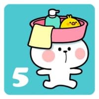 «spoiledrabbitfive» sticker set