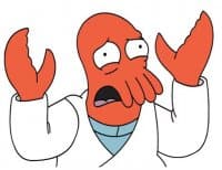 «Zoidberg» sticker set