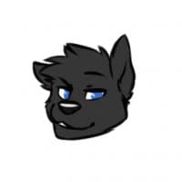 «Blackdog» sticker set