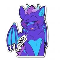 «Lwr» sticker set