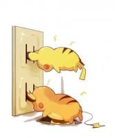 «Pikachu» sticker set