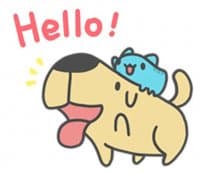 «Reliable DogDog» sticker set
