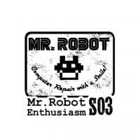 «Mr. Robot Enthusiasm» sticker set