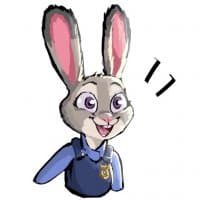 «JudyHoppsPack» sticker set