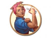 «Pinups» sticker set