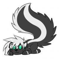 «SlinkySkunk» sticker set