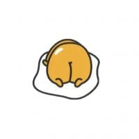 «gudetama2» sticker set